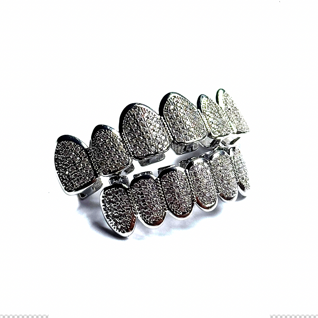 Iced-Out CZ  Grillz